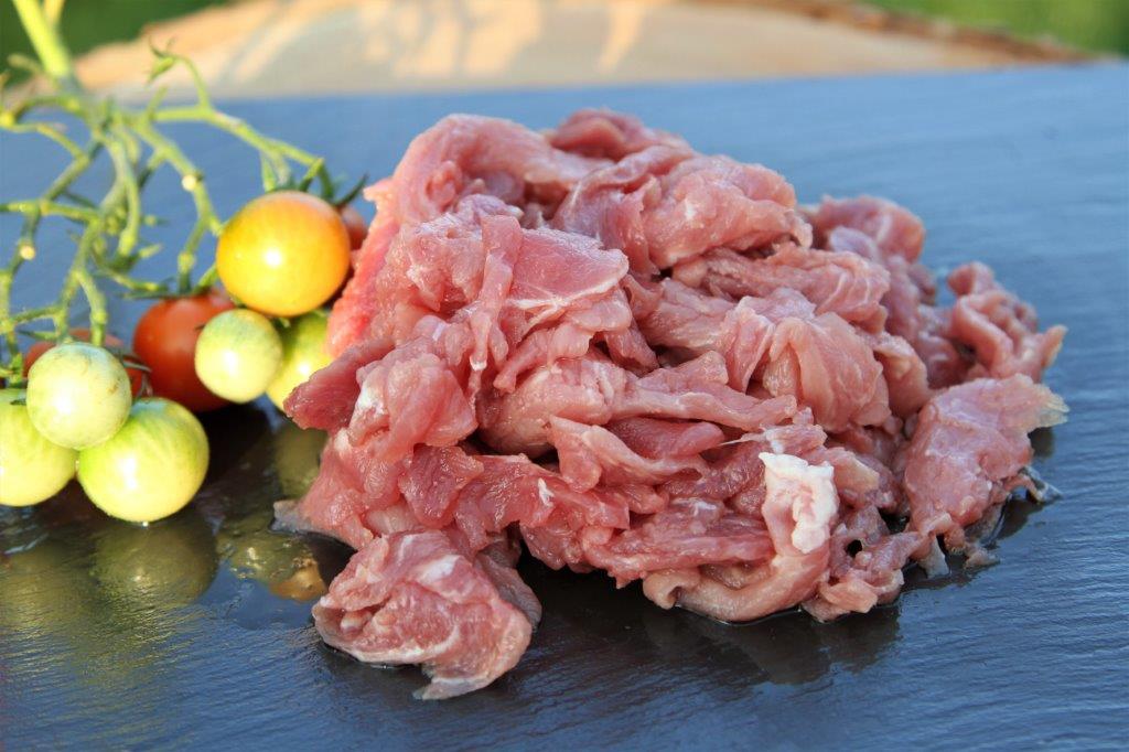 Geschnetzeltes vom Schweizer Bio-Galloway-Weiderind von Schneiders Farm
