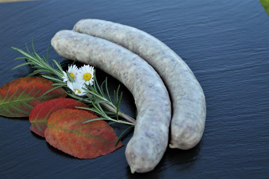 Schweinsbratwurst vom Schweizer Bio-Freilandschwein von Schneiders Farm